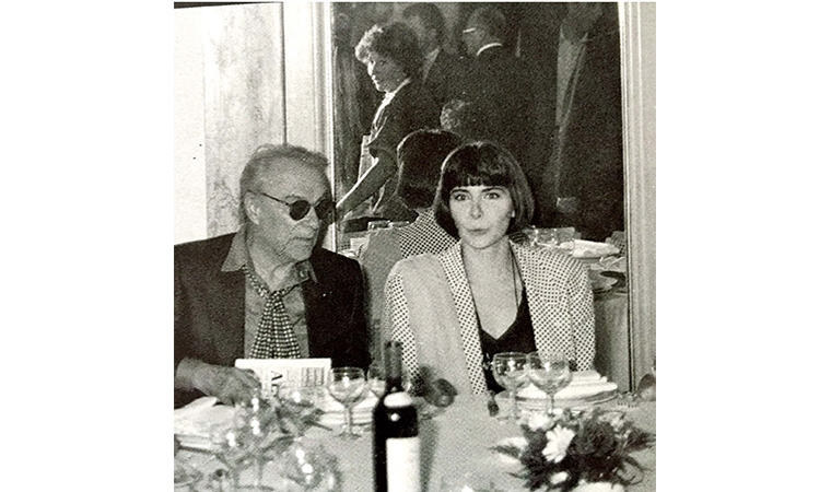 Giorgio Albertazzi e Mariangela D'Abbraccio